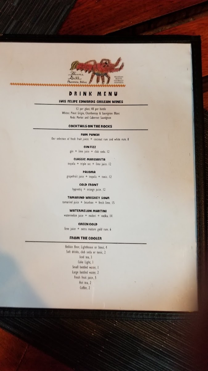 Menu Pickled Parrot-6